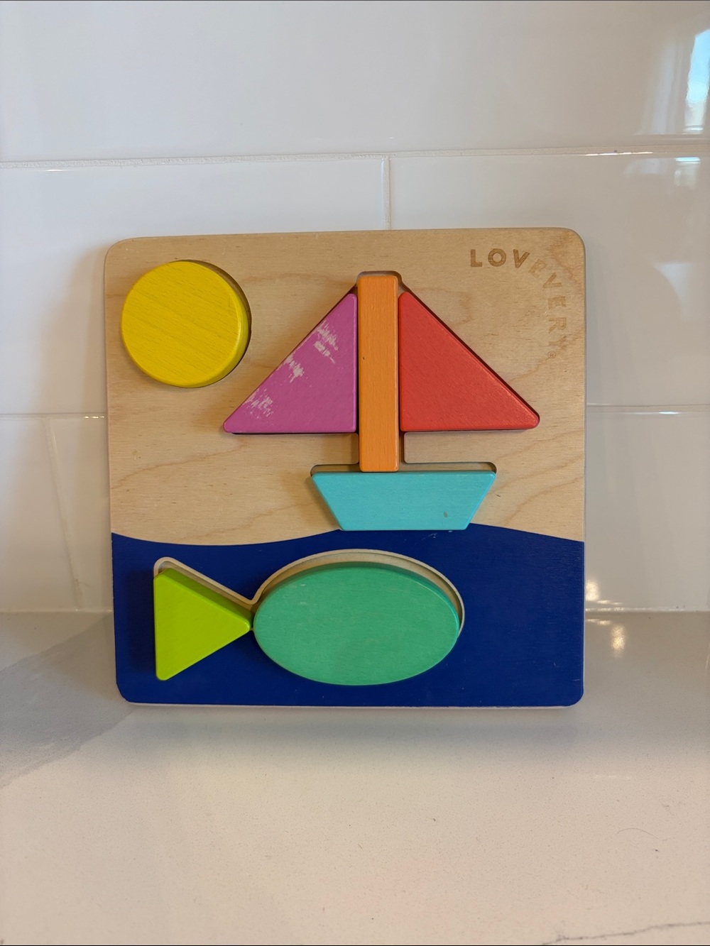 Lovevery Double-Sided Sunny Day Puzzle